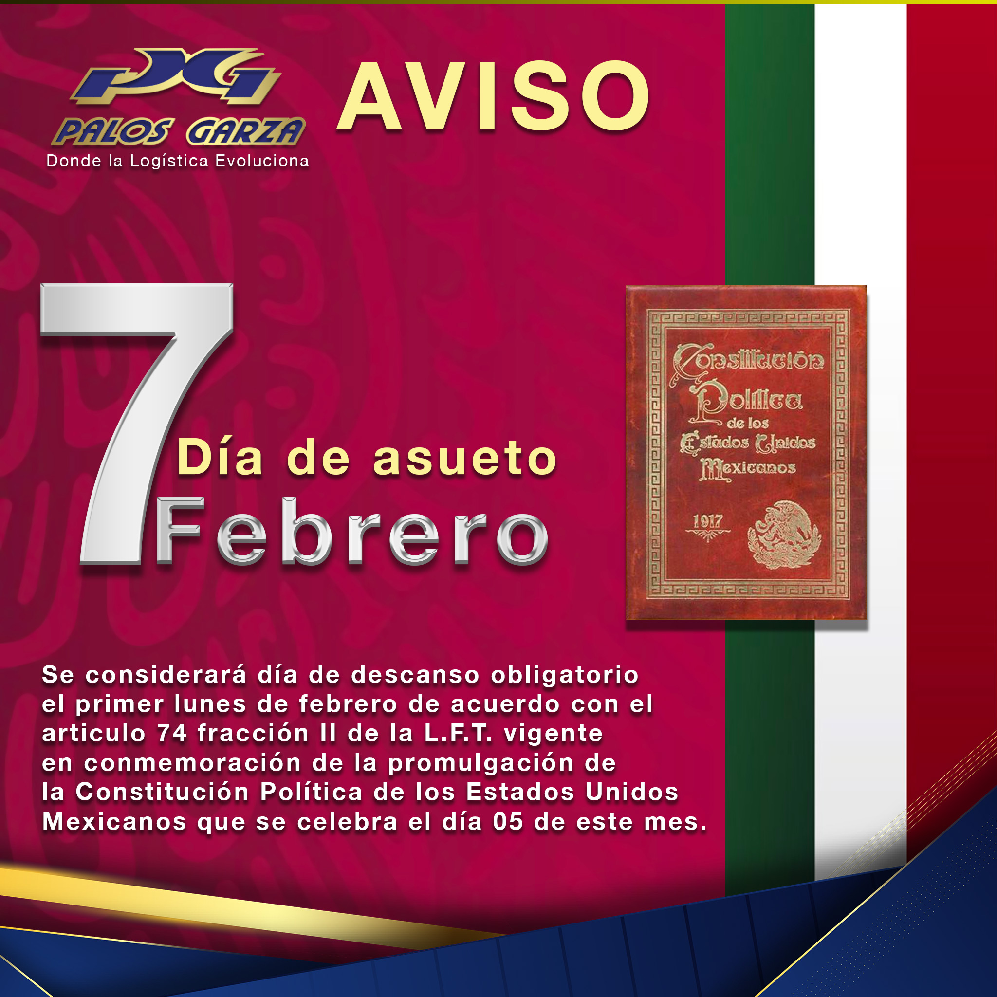 Aviso interno- 07 de Febrero 2022.